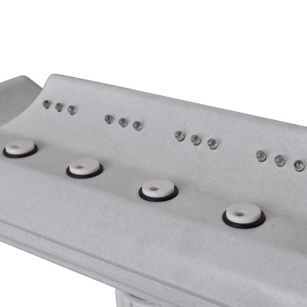 vidaXL Fontana a Cascata per Piscina con Luci LED