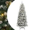 vidaXL Albero di Natale artificiale Bianco 240 cm