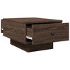 vidaXL Tavolino da Salotto Rovere Marrone 60x45x31cm Legno Multistrato
