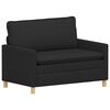 vidaXL Divano Nero 126 x 81 x 87,5 cm