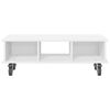 vidaXL Supporto TV Bianco 100 x 35 x 35 cm Legno multistrato
