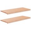 vidaXL Soglie per finestre 2 pz Naturale 100 x 40 x 2 cm