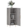 vidaXL Credenza Grigio Sonoma 34,5x34x90 cm in Legno Multistrato