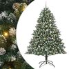 vidaXL Albero di Natale artificiale con 300 LED Verde 240 cm