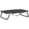 vidaXL Letto per Cani 90 x 55 x 18 cm Acciaio Grigio Chiaro