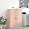 vidaXL Armadio Rosa 80 x 40 x 105 cm Acciaio