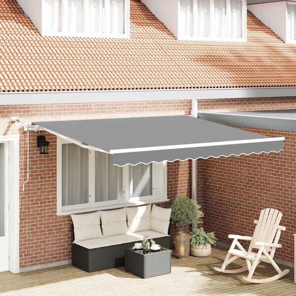 vidaXL Struttura della tenda Bianco 3 x 2,5 m Alluminio