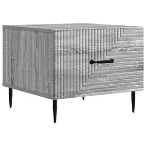 vidaXL Tavolino da salotto con cassetto Grigio Sonoma 49 x 50 x 40 cm