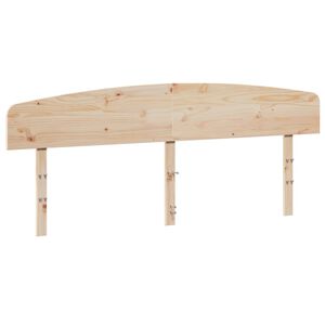 vidaXL Testiera 200 cm in Legno Massello di Pino