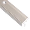 vidaXL Profili a L per Gradini 5 pz in Alluminio 100 cm Champagne