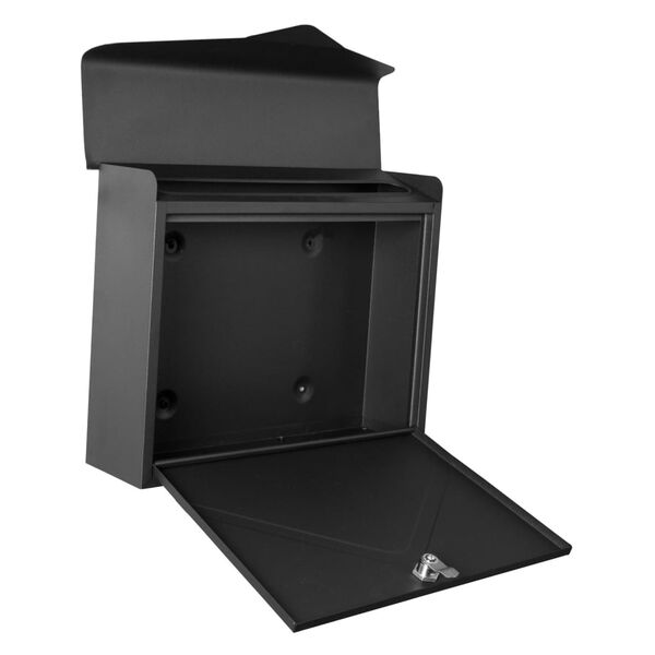 Perel Cassetta della Posta Verona Nera Opaca