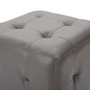 vidaXL Comodini 2 pz Grigio 30x30x30 cm in Similpelle