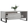 vidaXL Tavolino Salotto Grigio Sonoma 90x50x36,5 cm Legno Multistrato