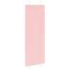 vidaXL Tenda Plissettata Rosa 75x200 cm Larghezza Tessuto 74,4 cm
