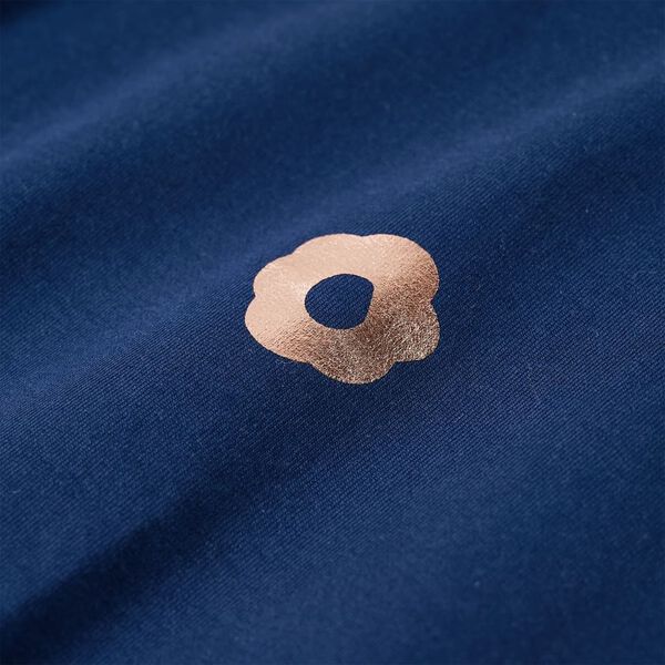 Felpa da Bambina Blu Marino 104