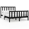 vidaXL Giroletto Nero Massello Pino 150x200cm King Size
