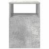 vidaXL Tavolino 2 pcs Grigio cemento 30,5 x 30 x 45 cm