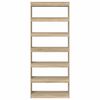 vidaXL Armadio per Libri Rovere Sonoma 80 x 30 x 198 cm
