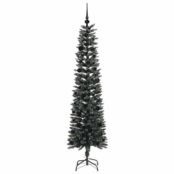 vidaXL Albero di Natale artificiale con 300 LED Verde 180 cm
