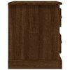 vidaXL Comodini 2 pz Rovere Marrone 39x39x47,5 cm in Legno Multistrato
