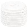 vidaXL Corda per barca Completamente Bianca 20 mm 50 m in Polipropilene