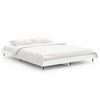 vidaXL Giroletto Bianco 135x190 cm in Legno Multistrato