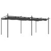 vidaXL Pergola con Tetto Retrattile Antracite 589x292x230 cm