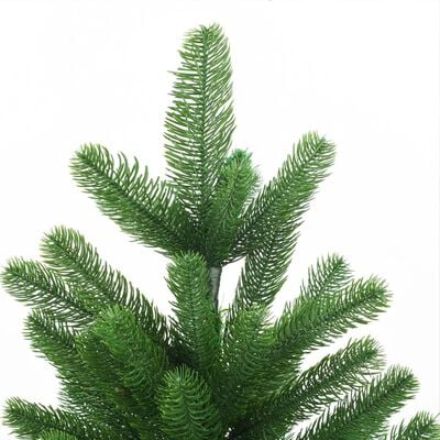 vidaXL Albero di Natale Preiluminato Artificiale 210 cm Verde