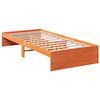 vidaXL Dormeuse senza Materasso Marrone Cera 90x190 cm Legno di Pino