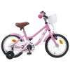 vidaXL Bicicletta per Bambini 14 Pollici per bambini da 3 a 5 anni