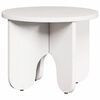 vidaXL Tavolino da salotto 2 pcs Bianco Legno massello di pino