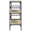 vidaXL Tavolo Consolle Rovere Sonoma 100x32x75 cm in Legno Multistrato