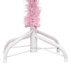 vidaXL Albero di Natale Preilluminato con Palline Rosa 180 cm PVC