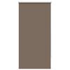 vidaXL Tenda a rullo oscurante 64,4x120 cm Tessuto Larghezza 60 cm Caff&egrave;