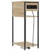 vidaXL Armadio da Notte Rovere Sonoma 41 x 28 x 76 cm