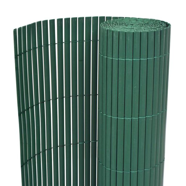 vidaXL Recinzione per Giardino Verde 150 x 500 cm PVC