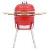 vidaXL Griglia Barbecue Kamado Affumicatore in Ceramica 33 cm