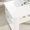vidaXL Tavolino da salotto Bianco 64 x 54 x 44 cm Legno multistrato