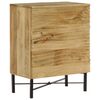 vidaXL Credenza in Legno Massello di Mango 60x35x75 cm