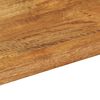 vidaXL Piano per Tavolo 50x20x2,5 cm Rettangolare Legno Massello Mango