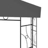 vidaXL Gazebo 4x3x2,7 m Antracite 160 g/m²