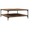 vidaXL Tavolino da salotto Legno vecchio 100 x 100 x 40 cm