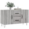 vidaXL Credenza Grigio Sonoma 100x36x60 cm in Legno Multistrato
