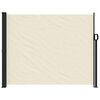 vidaXL Tenda da Sole Laterale Retrattile Crema 160x500 cm