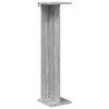 vidaXL Supporto per piante Sonoma grigio 25 x 25,5 x 100,5 cm