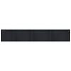 vidaXL Tappeto Rettangolare Nero 70x400 cm in Bamb&ugrave;