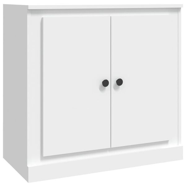 vidaXL Credenza Bianca 70x35,5x67,5 cm in Legno Multistrato