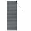 vidaXL Tendaggi a veneziana Grigio Scuro 130 x 40 cm Alluminio