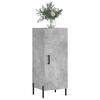 vidaXL Credenza Grigio Cemento 34,5x34x90 cm in Legno Multistrato