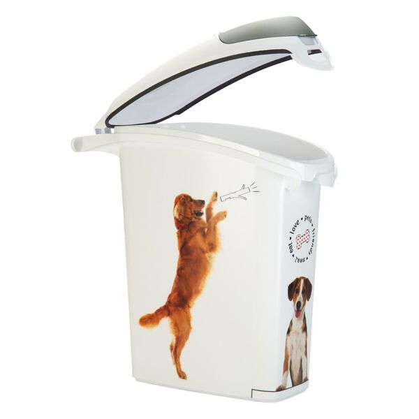 Curver Contenitore Cibo per Animali Motivo Cane 23L